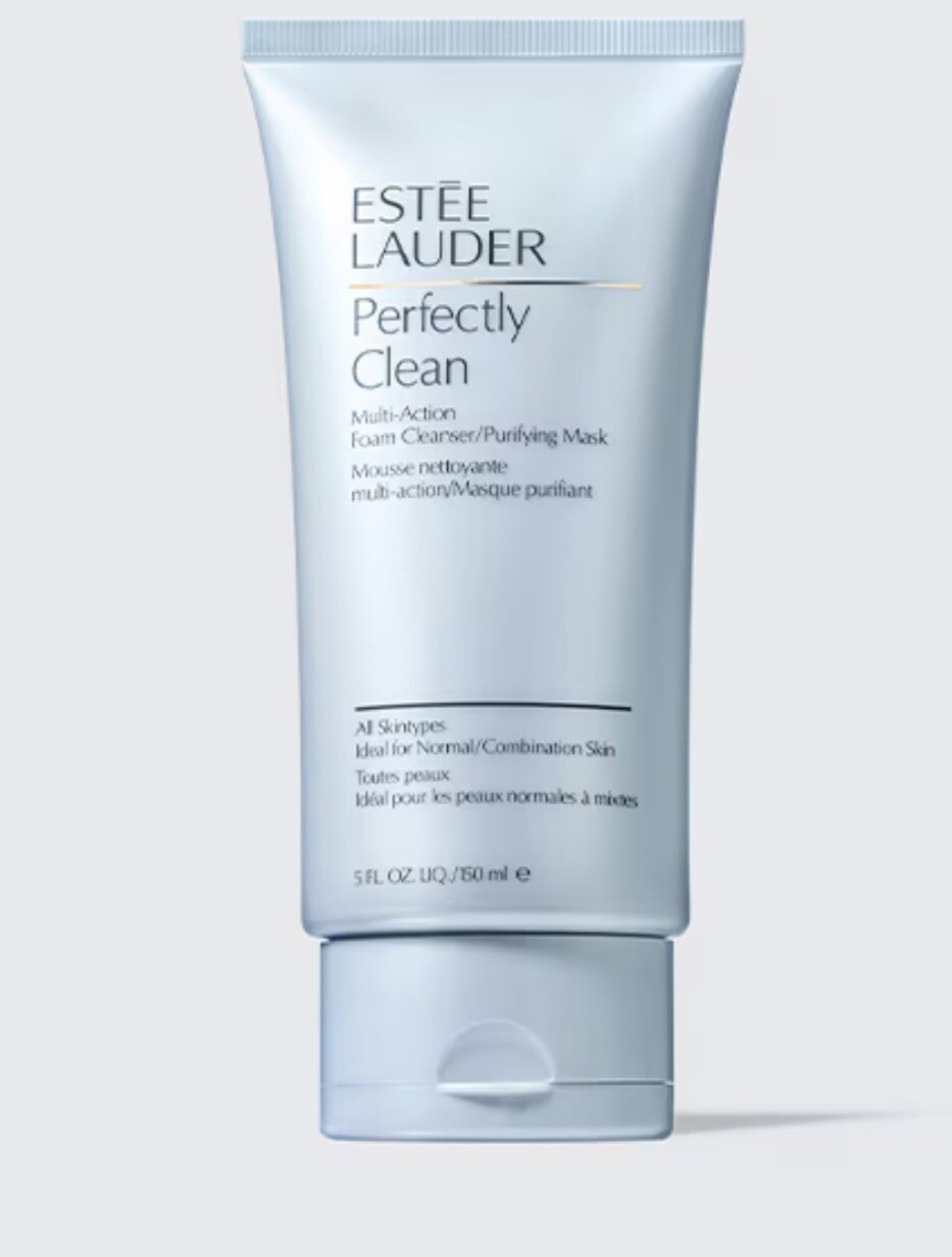 Estee Lauder Perfectly Clean Foam Cleanser/ Purifying Mask 5 fl Oz/150 ml