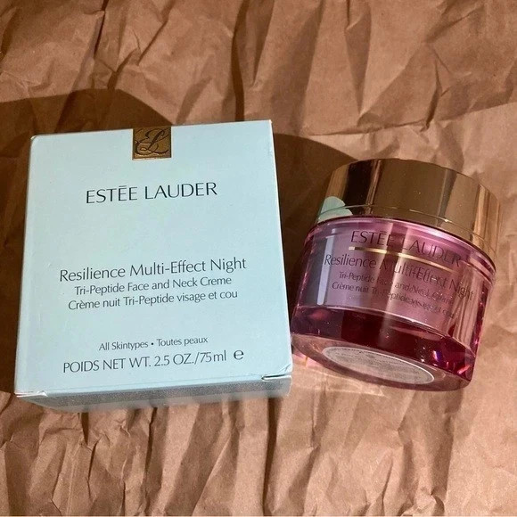Estee Lauder Resilience Multi-Effect Night Tri-Peptide Face & Neck Creme 2.5oz