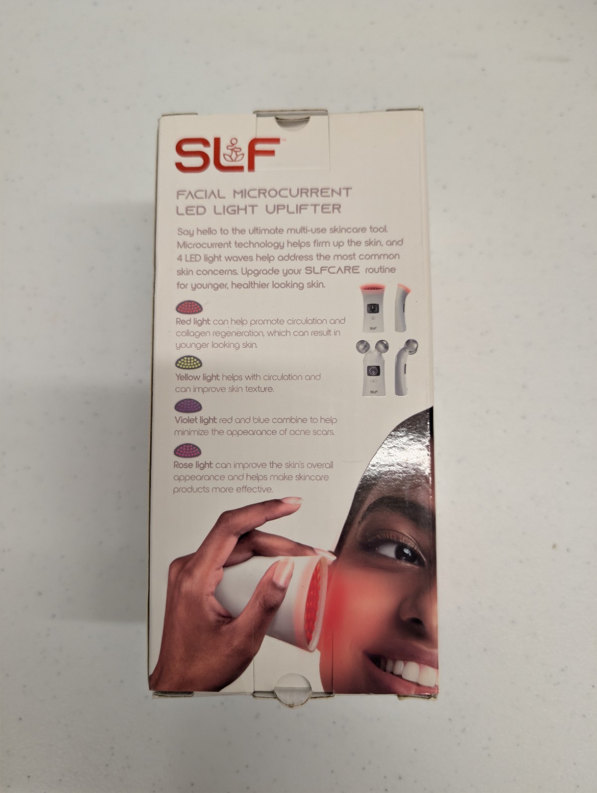 SLF Red Light Microcurrent Neck and Face Uplifter New in box