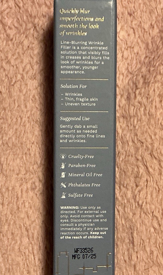 City Beauty Line-Blurring Wrinkle Filler Smooth & Blur, Fast Acting Even Texture