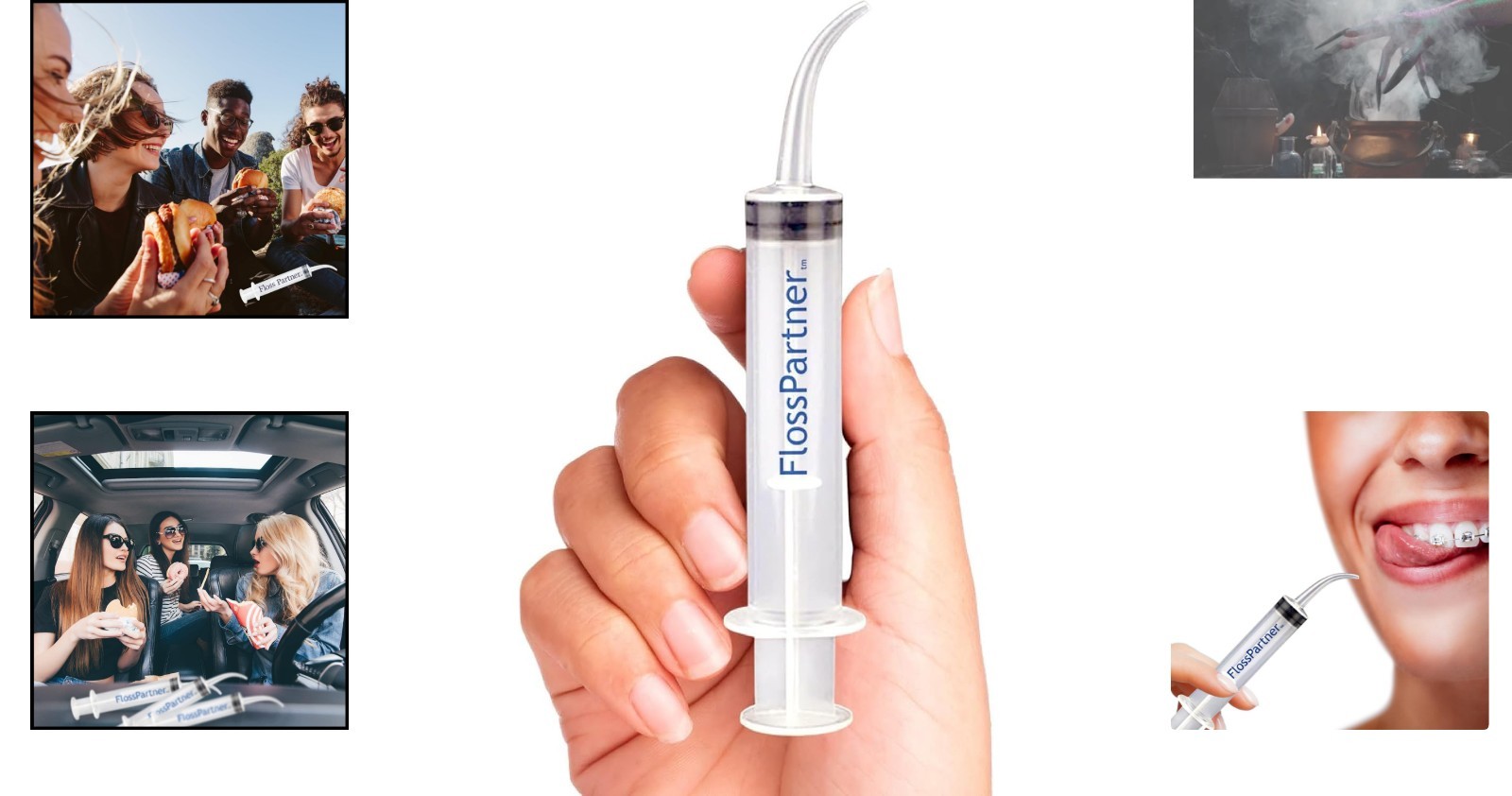 Portable Water Flossing Pick, Cordless & Travel-Sized – Always Fresh Breath