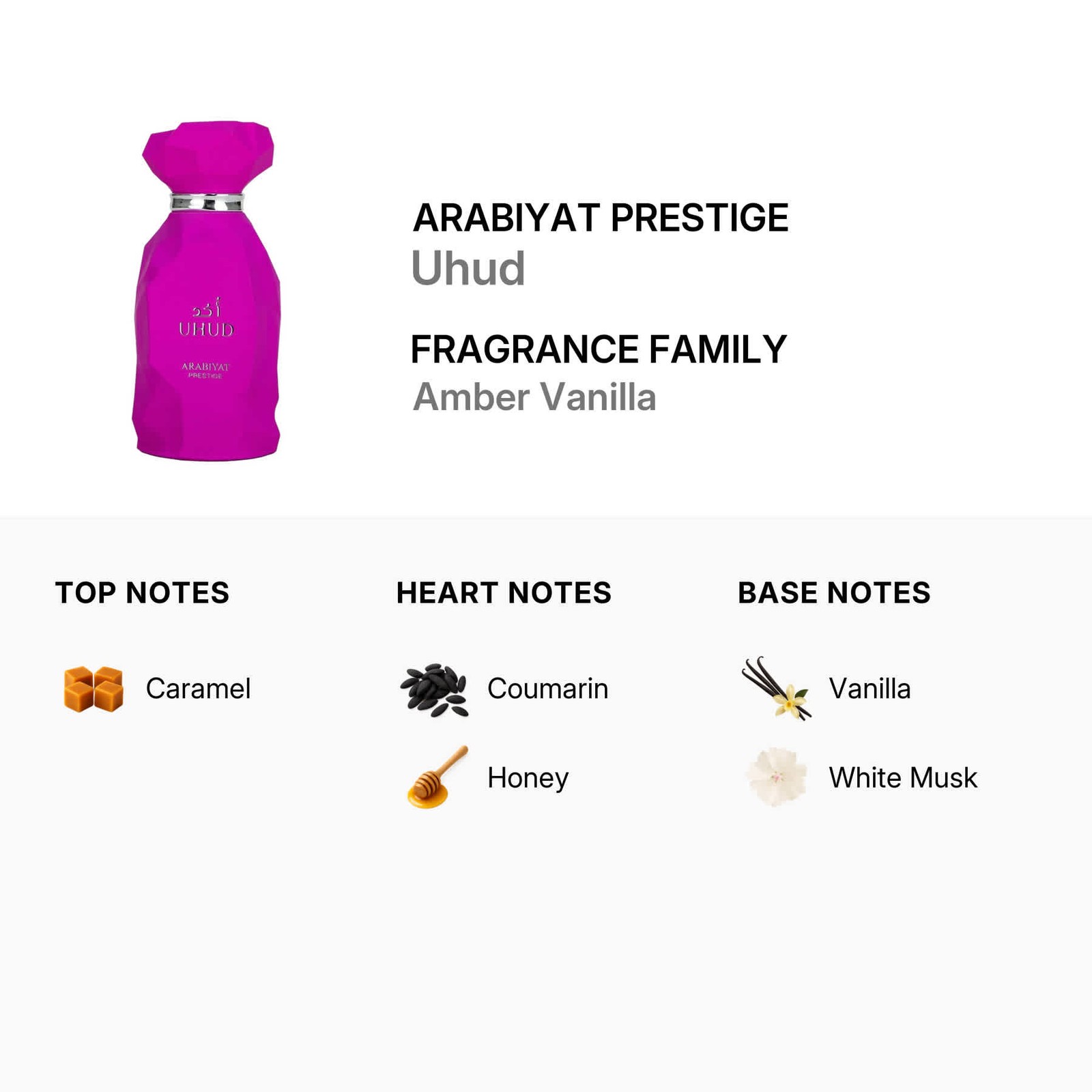 Arabiyat Prestige Unisex Uhud EDP Spray 3.4 oz Fragrances 6290361912362