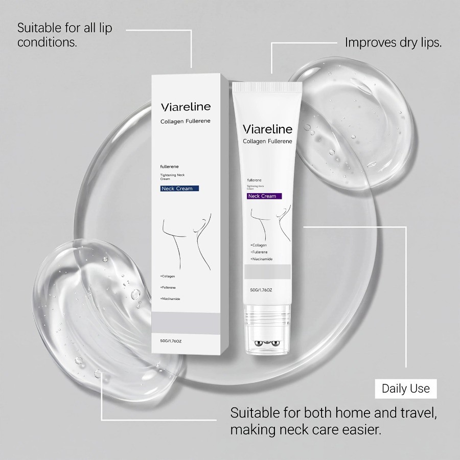 2PACK Magic Collagen Fullerene Neck Cream – Anti-Aging Wrinkle Tightening