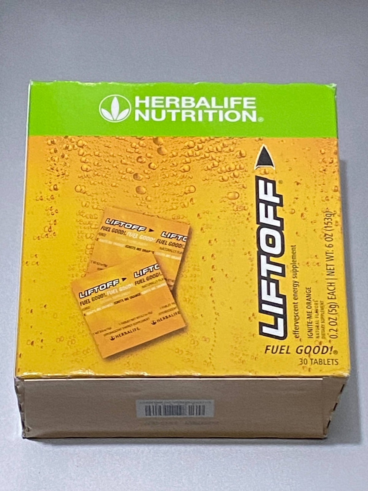 Herbalife LIFTOFF Ignite-Me Orange-30 Tablets (New) EXP:02/2027
