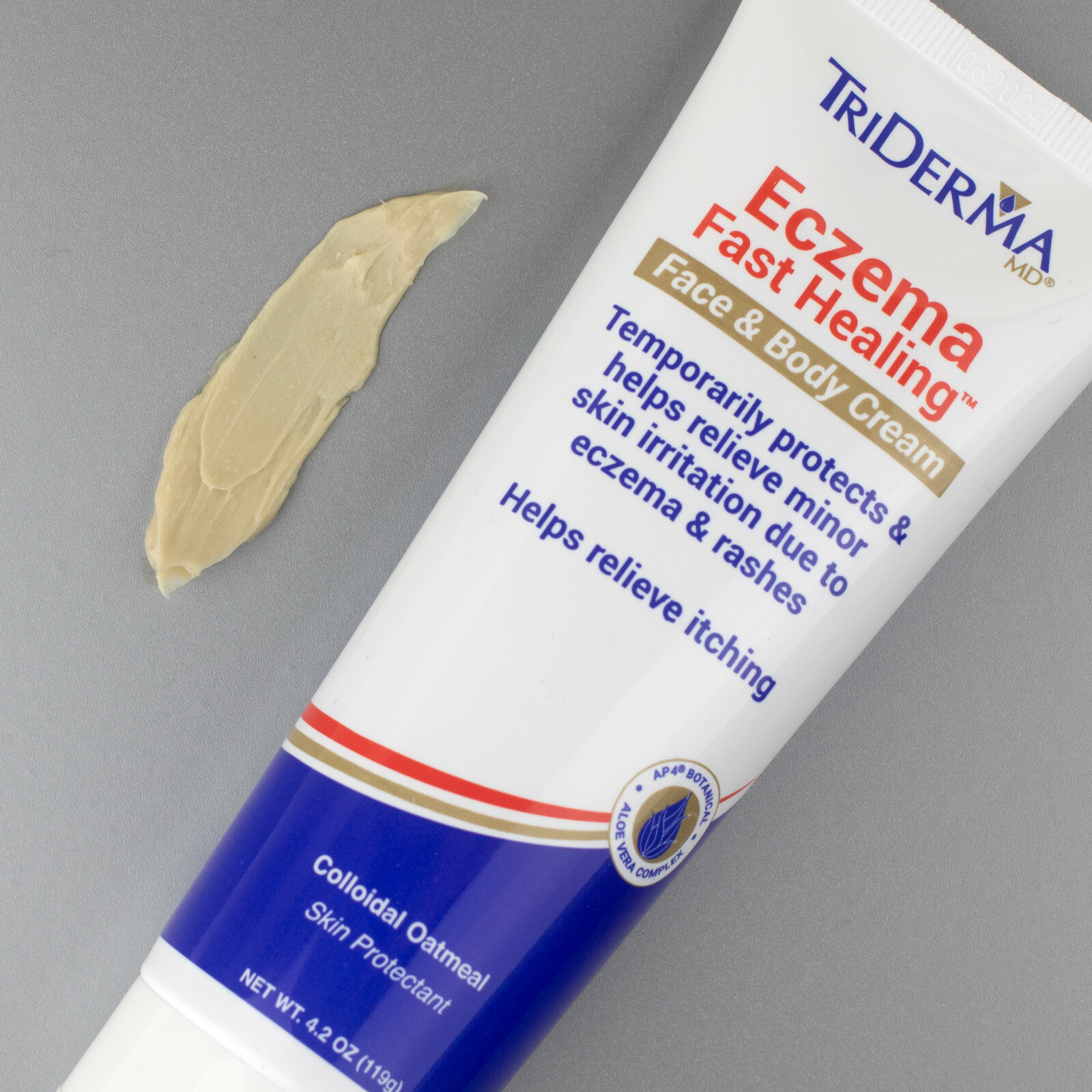 TriDerma Eczema Fast Healing Face & Body Cream, Maximum Strength 4.2 oz