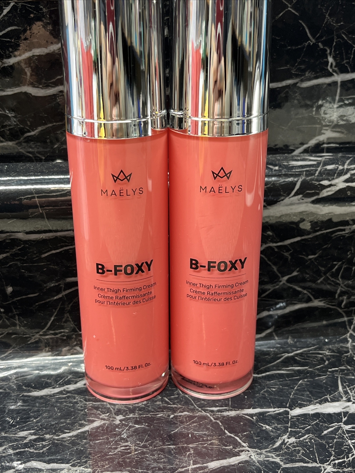 2x Maelys B-Foxy Inner Thigh firming cream 3.38oz NEW (No BOX) !!