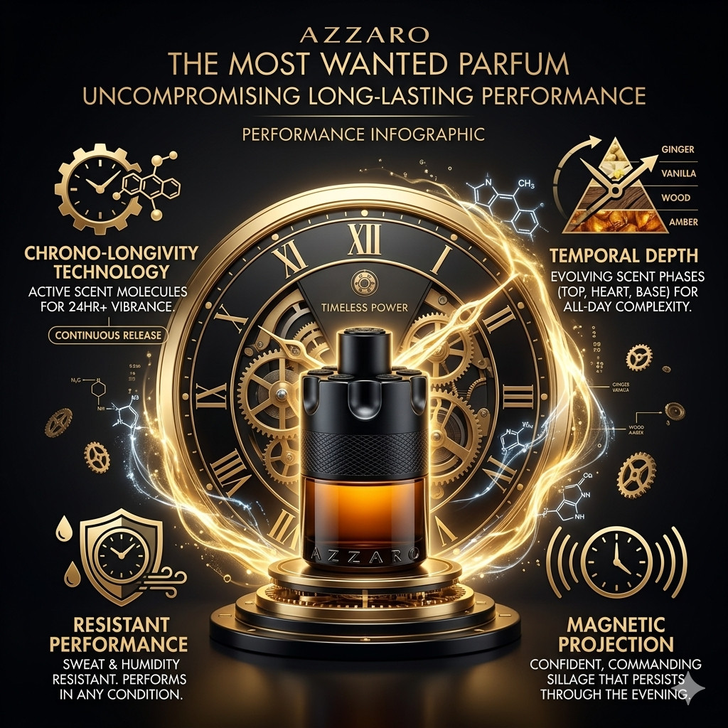 Azzaro The Most Wanted Parfum 100ml 3.38oz Men’s Fragrance Spray New Box