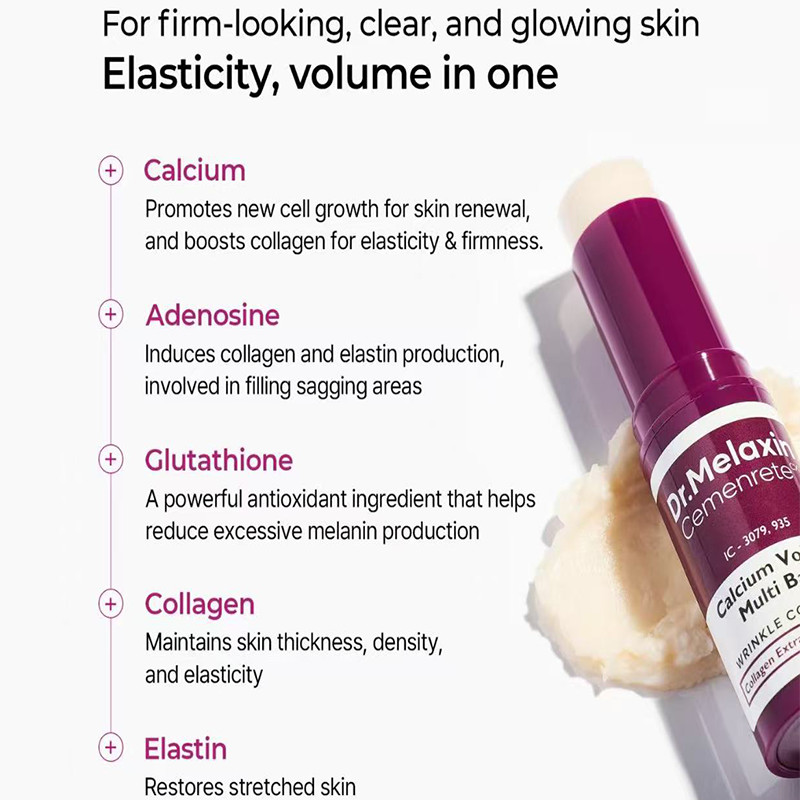 Dr. Melaxin Cemenrete Calcium Volume Multi Balm Wrinkle Core Stick 9g Exp:9/2027