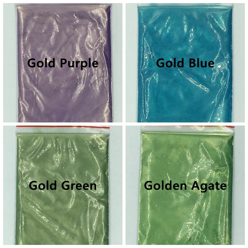 10g Natural mineral pearl mica powder pigment for comestic nail glitter slime