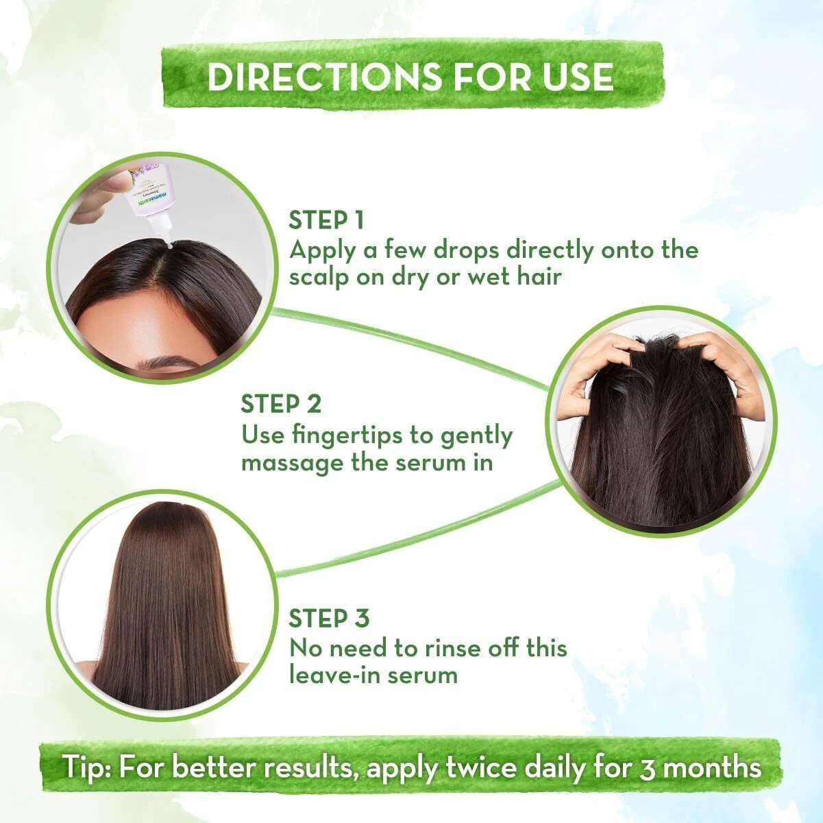 Mamaearth Rosemary Hair Growth Scalp Serum 50 ML Controls Hair fall New growth