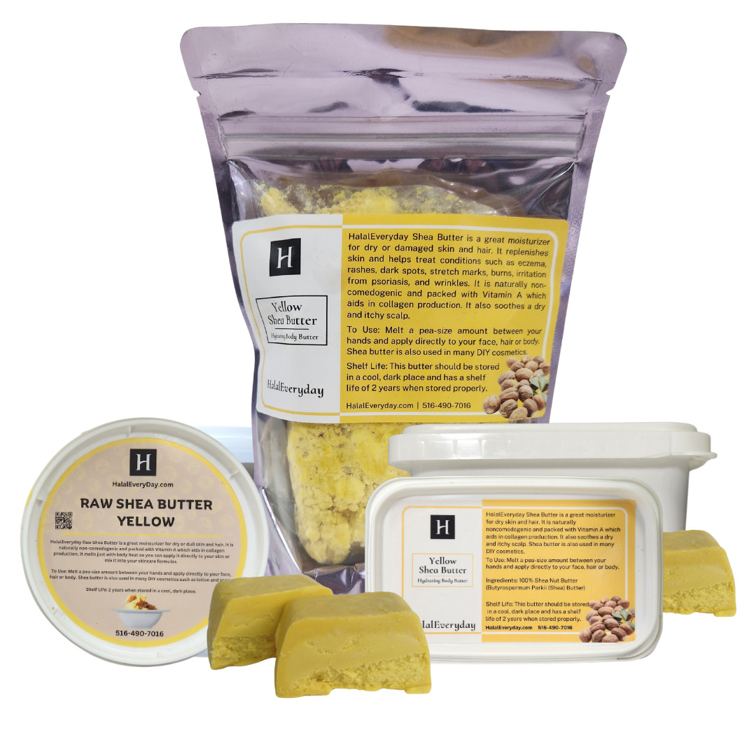 Organic Butter 100% Pure Raw Natural Cold Pressed Unrefined Skin Face Hair Body
