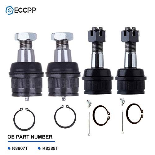 Front Suspension Lower Upper Ball Joint 94-99 for Dodge Ram 2500 3500 4WD 92