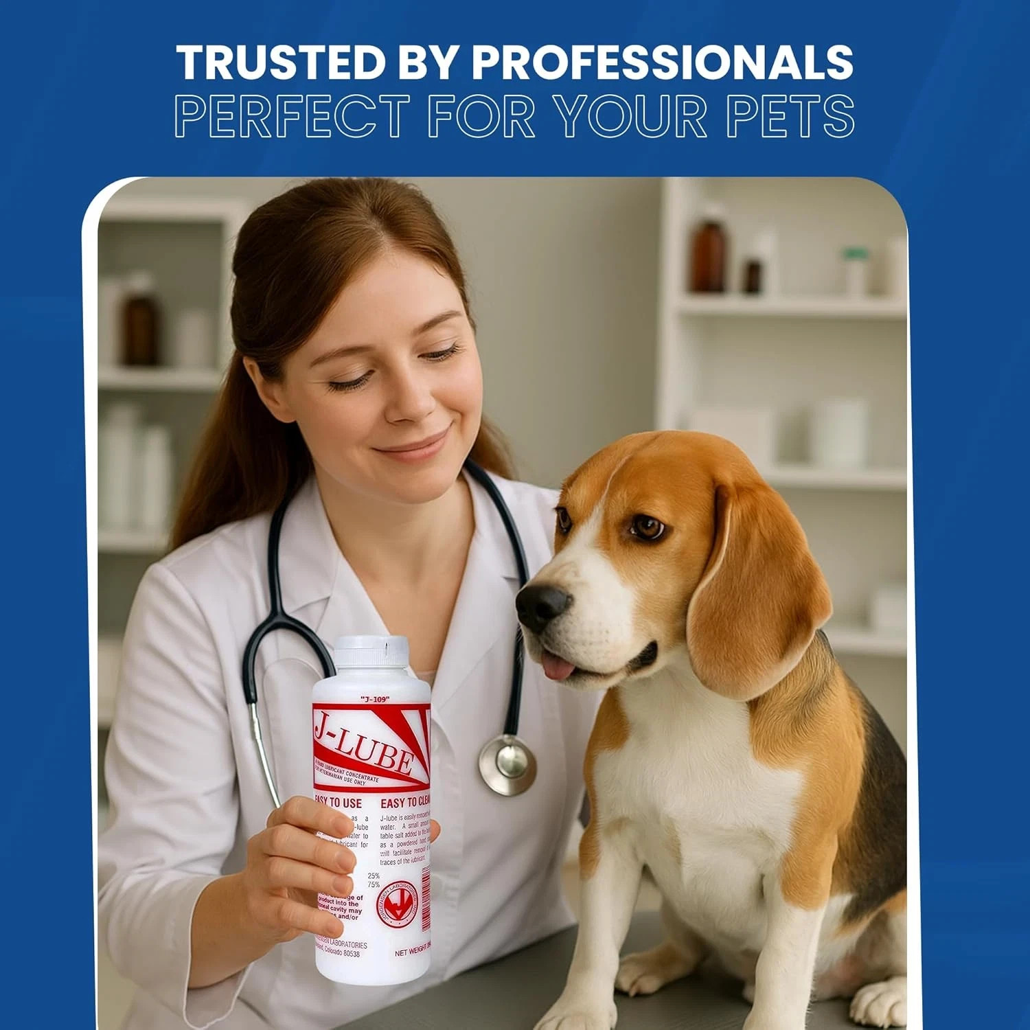 JorVet J-Lube Veterinary Obstetrical Lubricant Powder – Easy-Mix, 10oz (Makes 6-