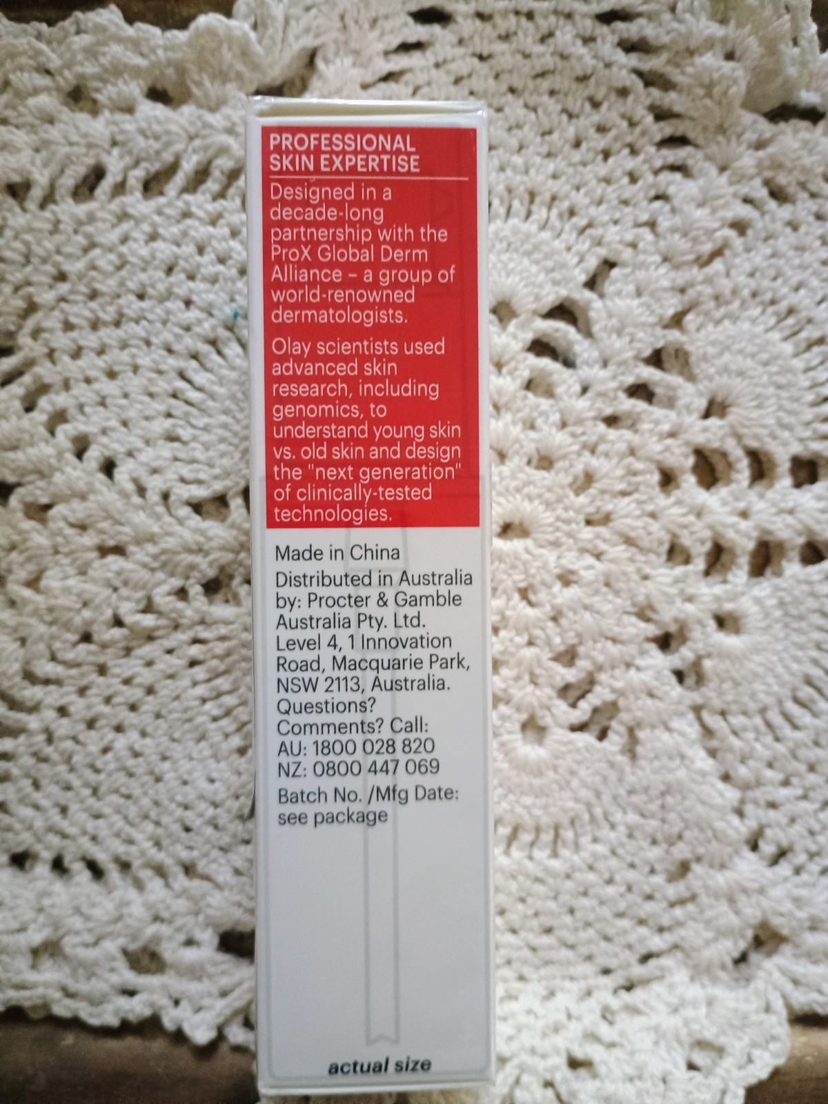 ProX by Olay 3D Youth Essence 30 ml Dermatological Anti-Aging Cream Serum Sealed