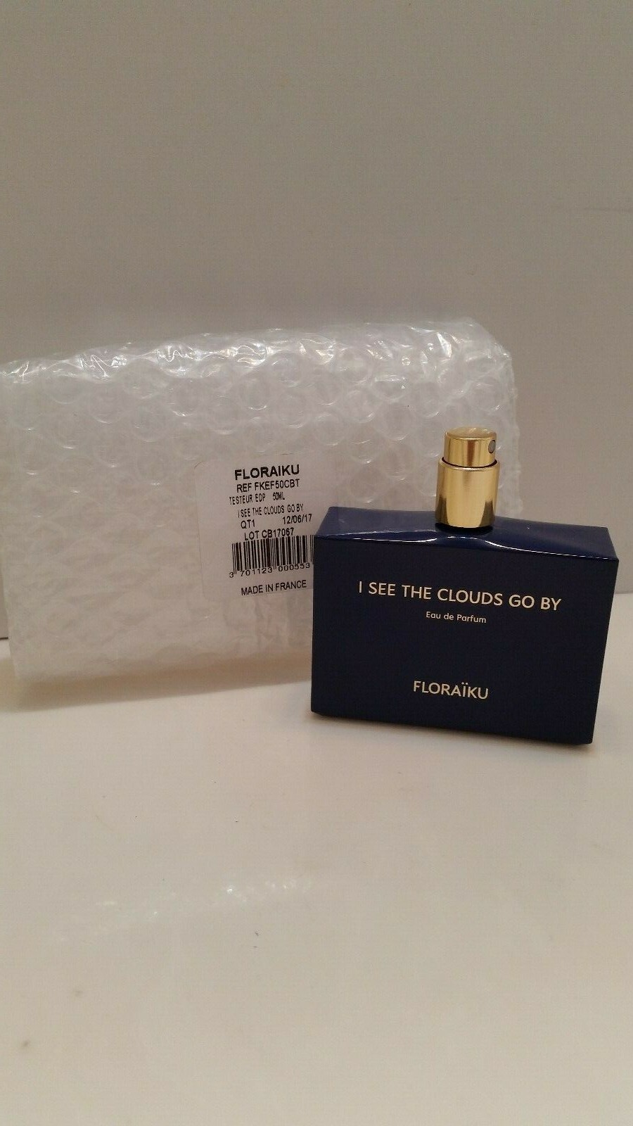FLORAIKU I SEE THE CLOUDS GO BY 1.7 oz / 50 ml EDP,REFILLABLE- NO BOX , NO CAP