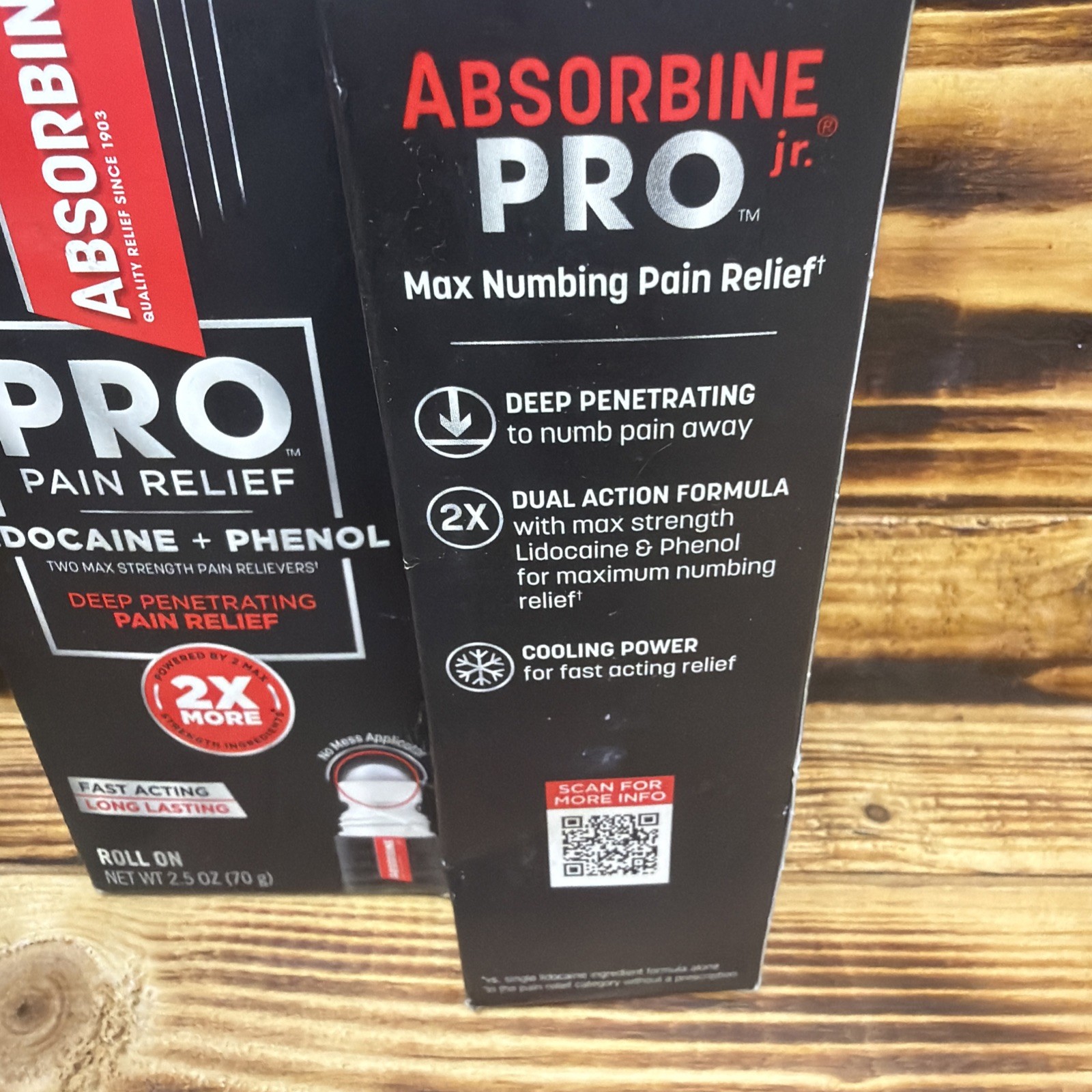 Pro Pain Relieving Roll On 2.5 Oz x2 Exp 1/27