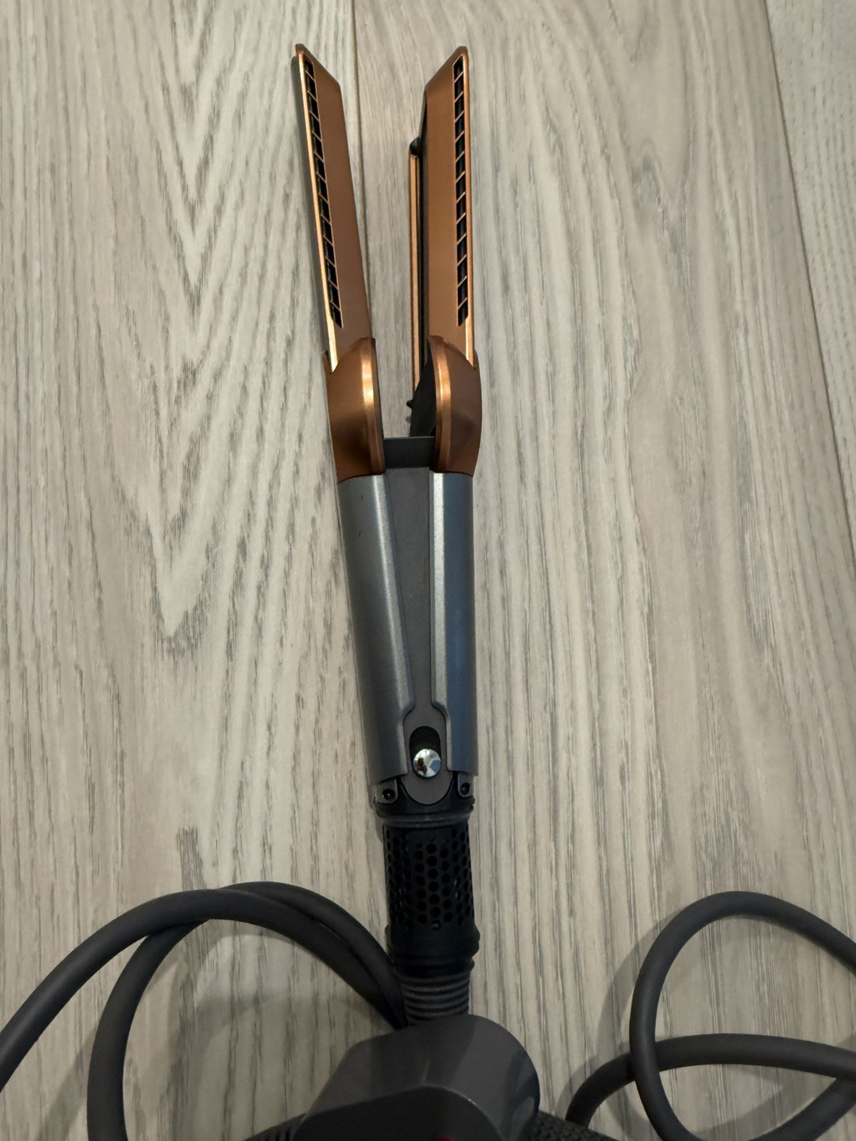 Dyson Airstrait Straightener Nickel Copper Air Straight Flat Iron USED