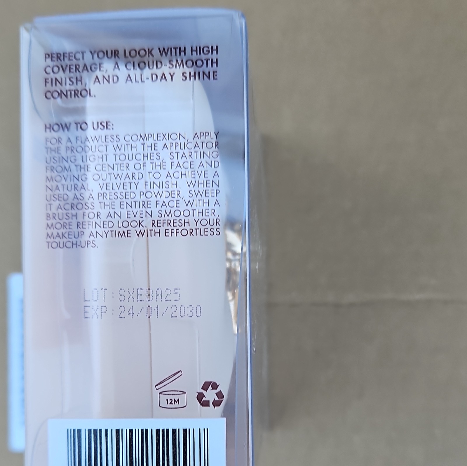Glosspoppi Purrfect Cover Pore Blurring Powder Foundation G05 Polenta 0.29 oz