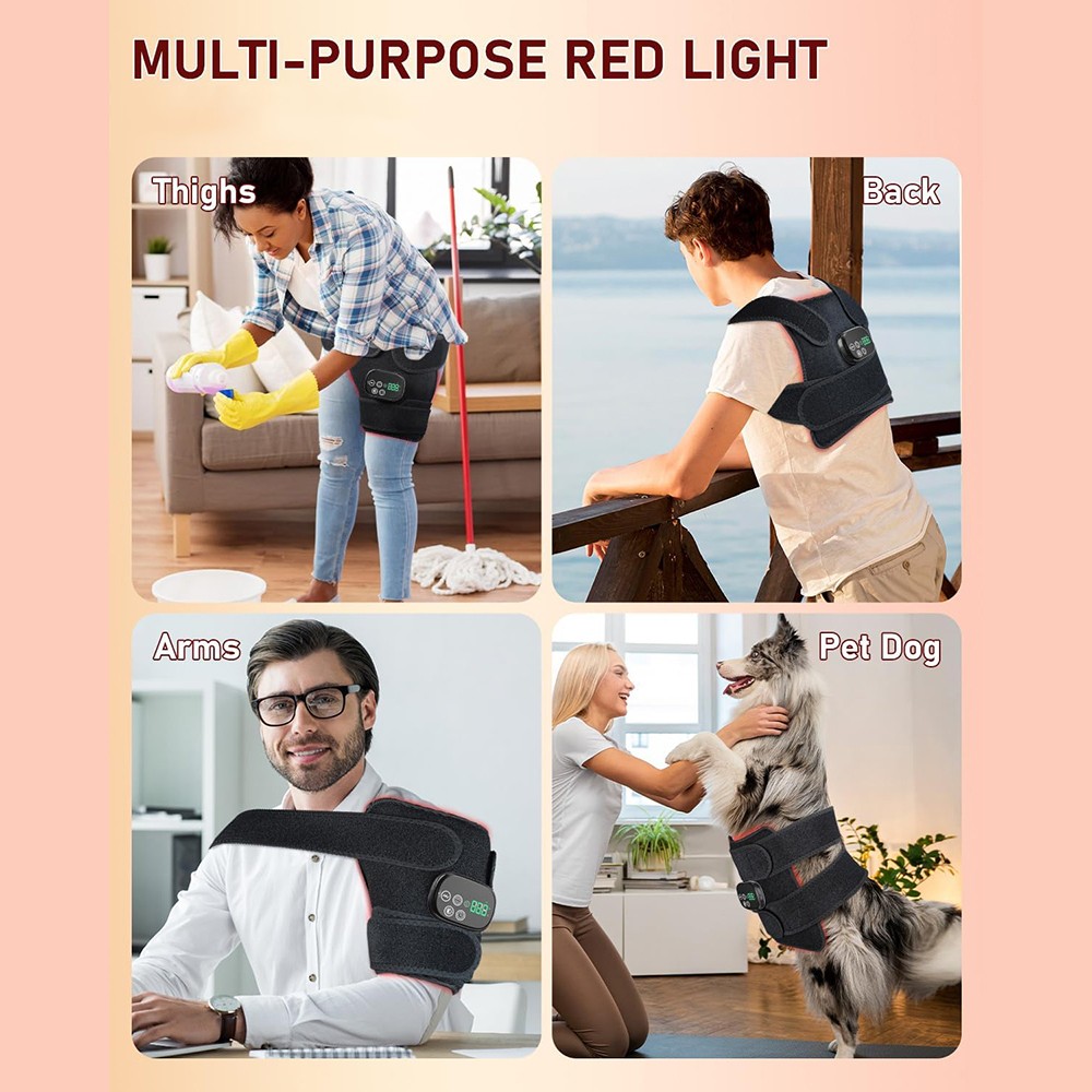 LED Red Light Therapy Pad Infrared Mat Device Back Full Body Muscle Pain Relief
