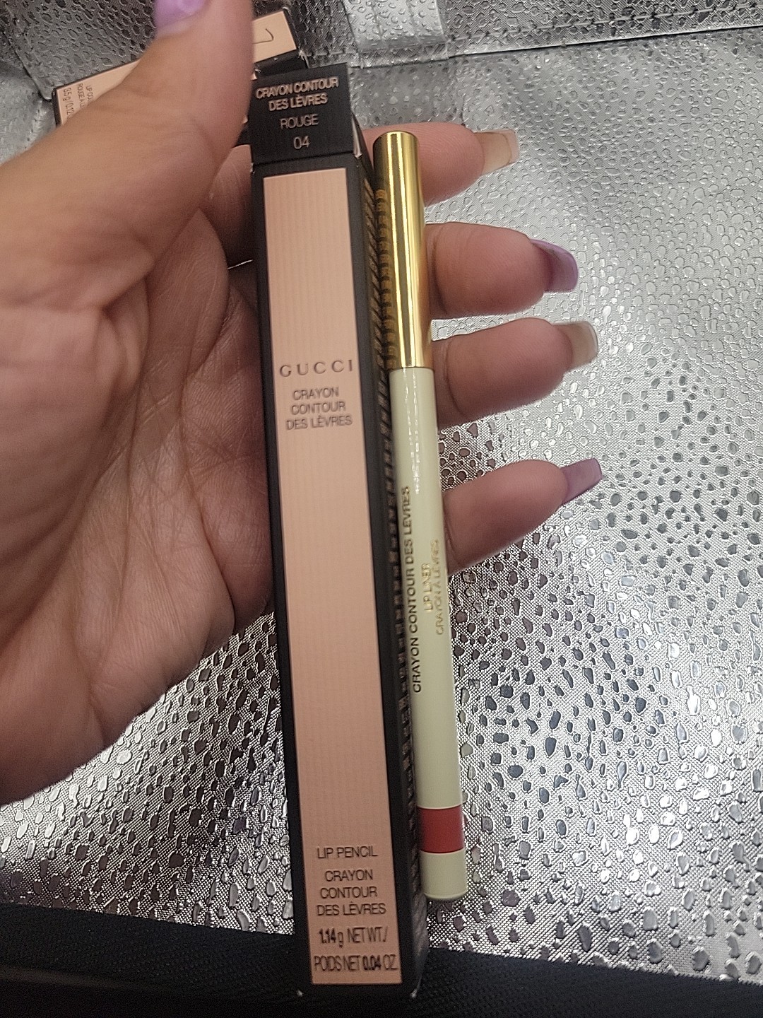 GUCCI CRAYON LIP PENCIL 1.14g (0.04oz.) Rouge 04 NEW