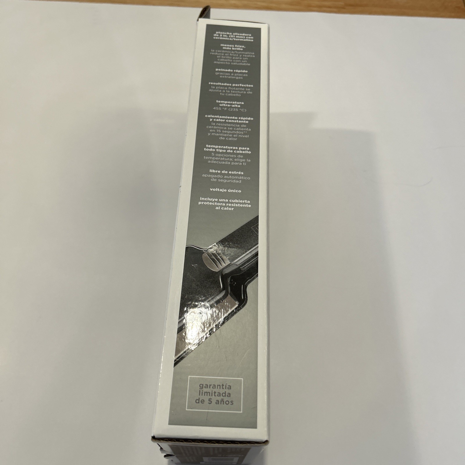 INFINITIPRO BY CONAIR Tourmaline Ceramic Flat Iron- 2 Inch-Factory Sealed Seepic