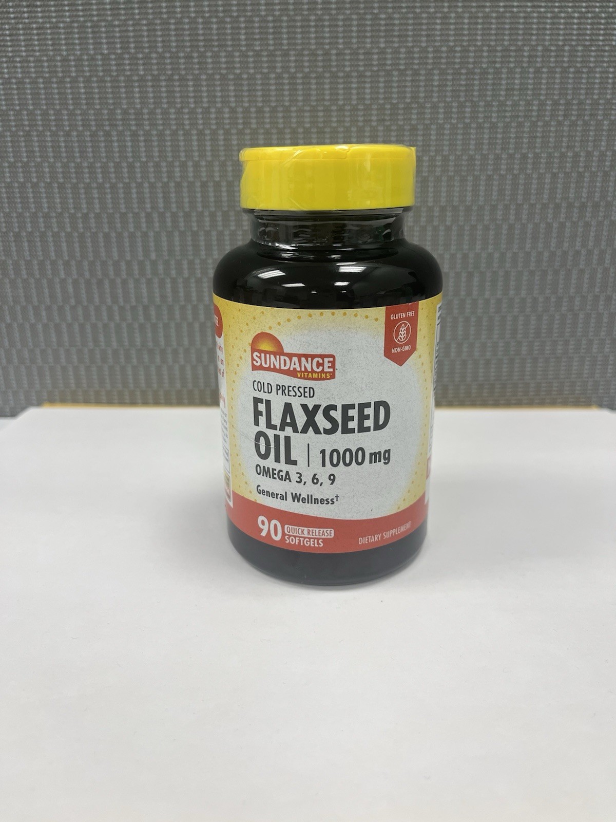 Sundance Vitamins Flaxseed Oil 1000 mg 90 softgels exp 12/25