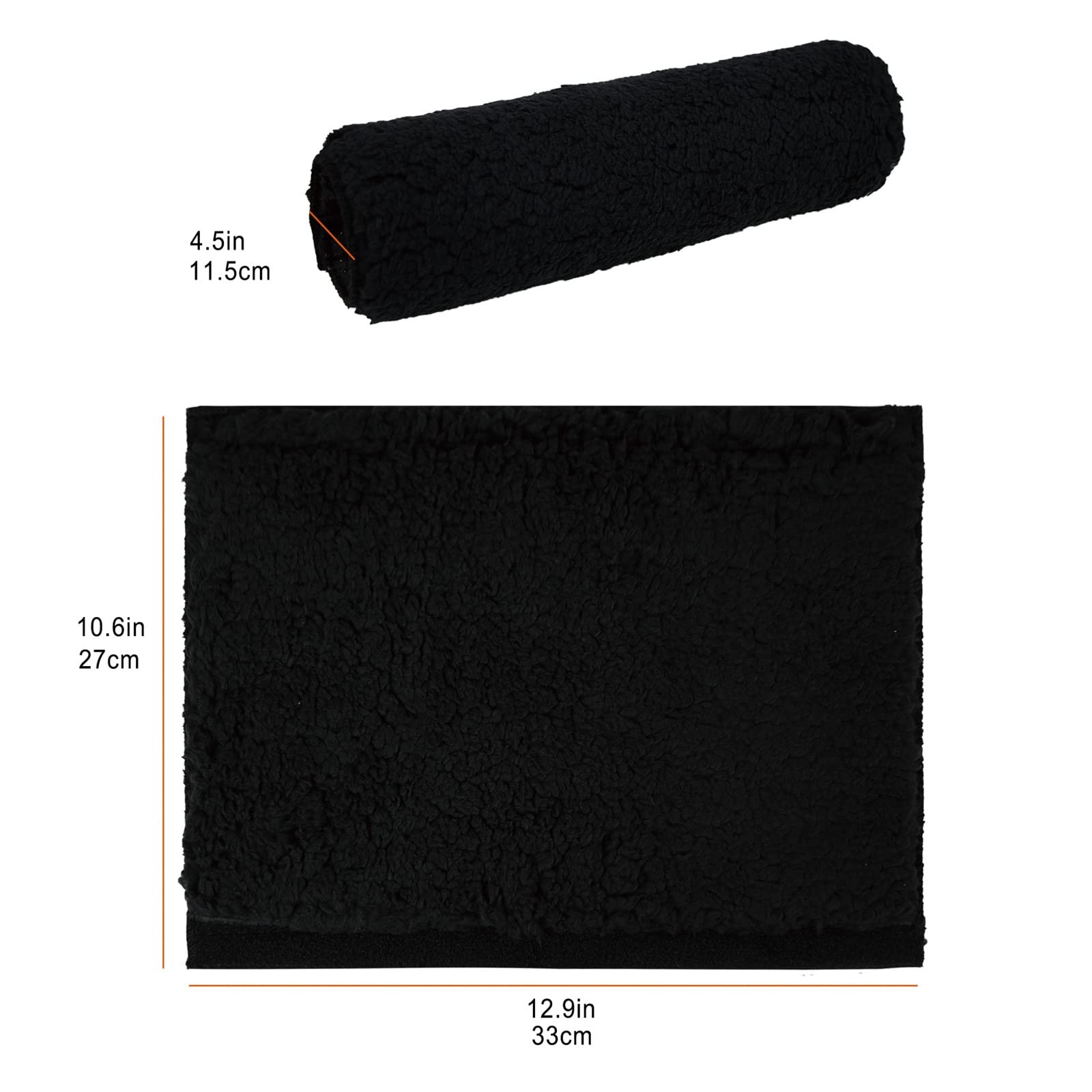 Wivmypog Wheelchair Armrest Pads, 2 Pack Pads B, As Pictures Show