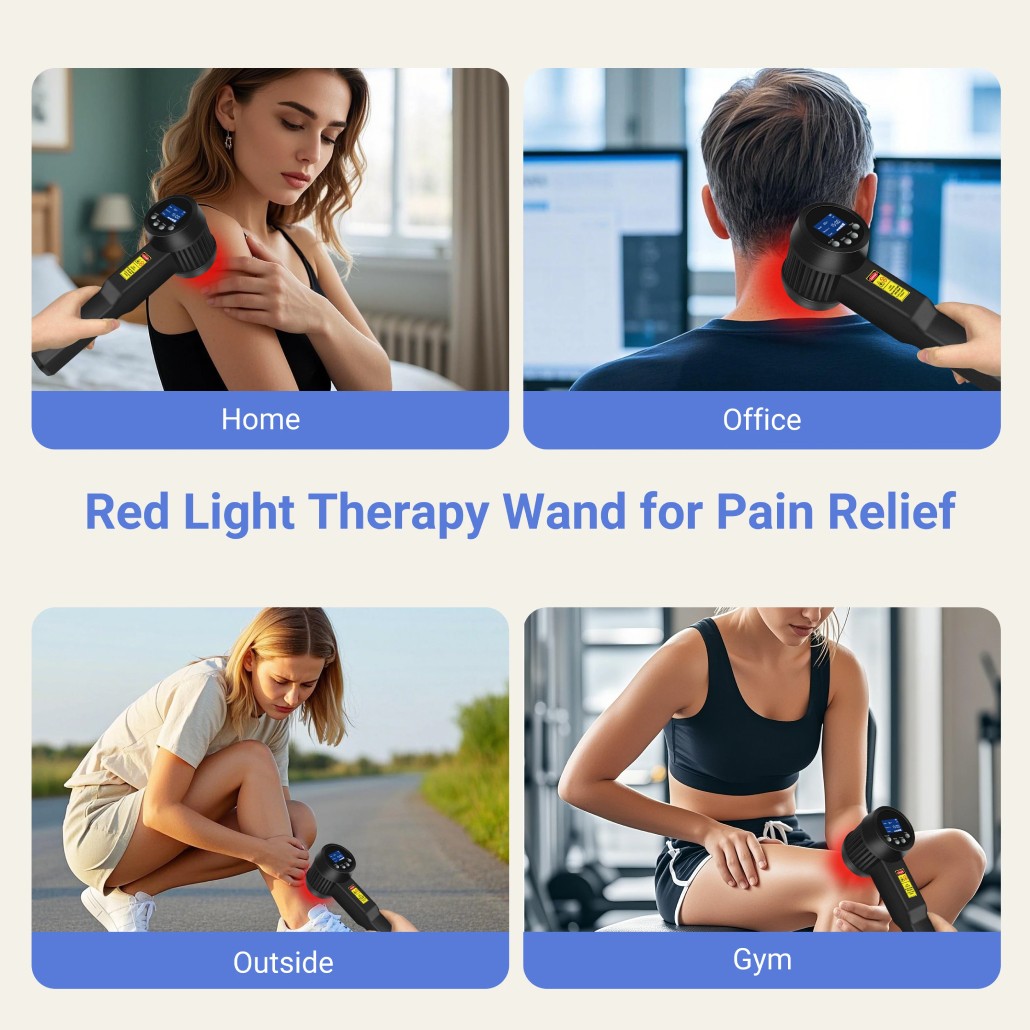 5W Class 4 Cold Laser Therapy for Foot Swelling Back Neck Pain Adjustable Power