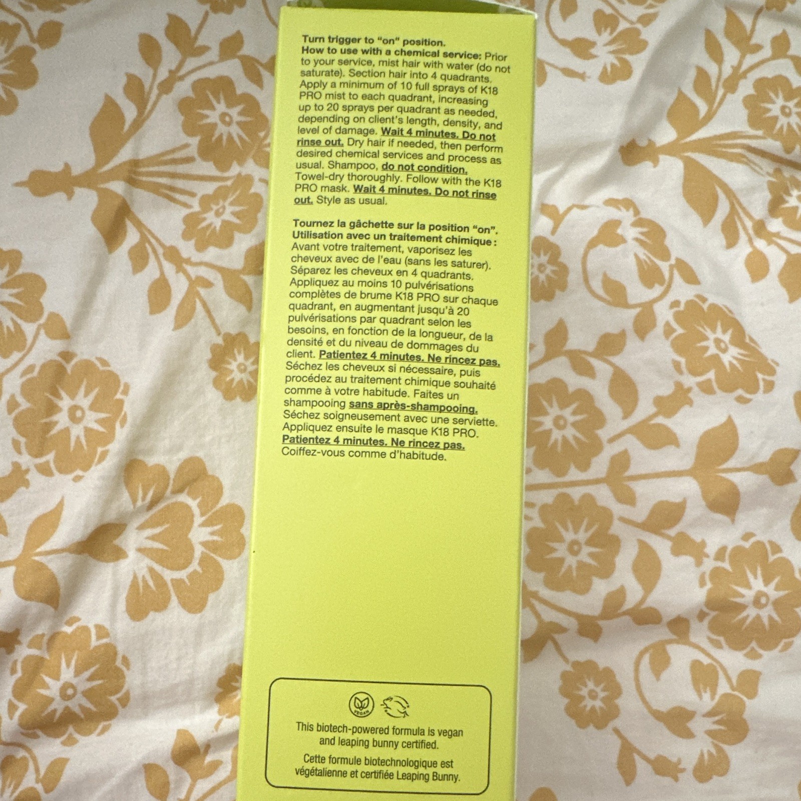 K18 Biomimetic Hairscience Molecular Repair Hair Mist Spray Vegan 150ml/5oz