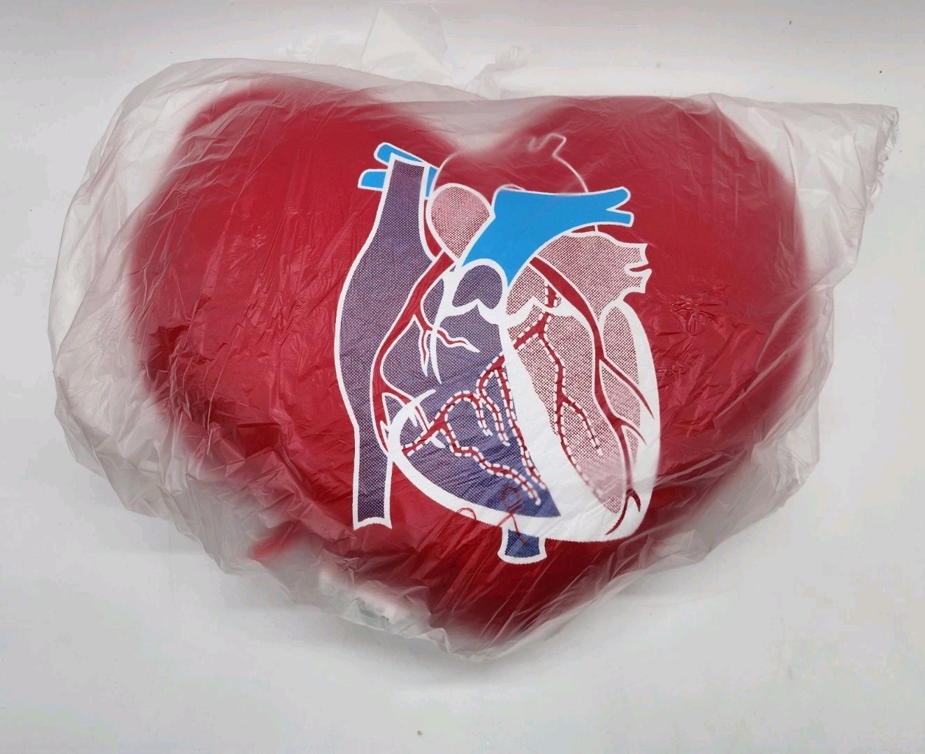 Heart Pillow Open Heart Surgery Recovery Cardiac Chest Cushion w/ Marker