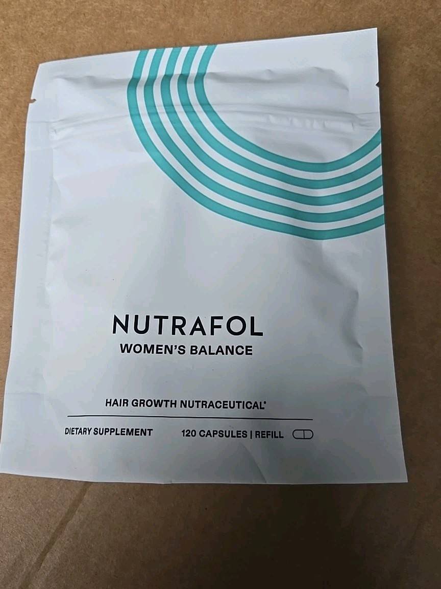 Nutrafol Women’s Balance Hair Growth Nutraceutical~120 Capsules/Refill~Exp 06/27