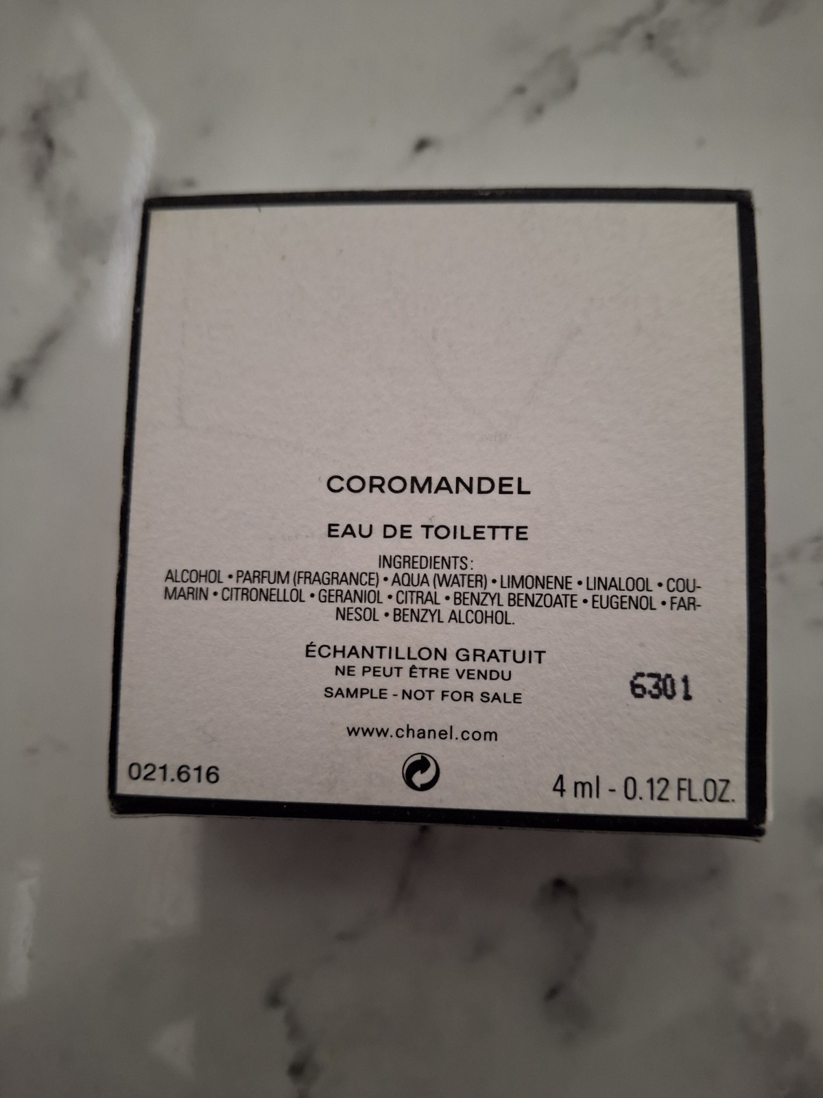 Chanel’s Coromandel 4ml Splash The RARE EDT Version! Low Shipping! Item #243