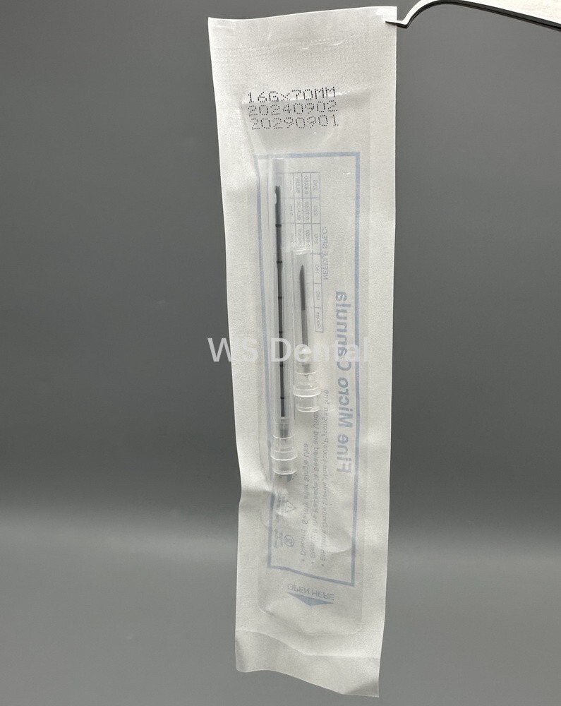 Newest Micro Cannula with Puncture,Blunt Tip for Filler 18g/22g/23g/25g/27g/30g