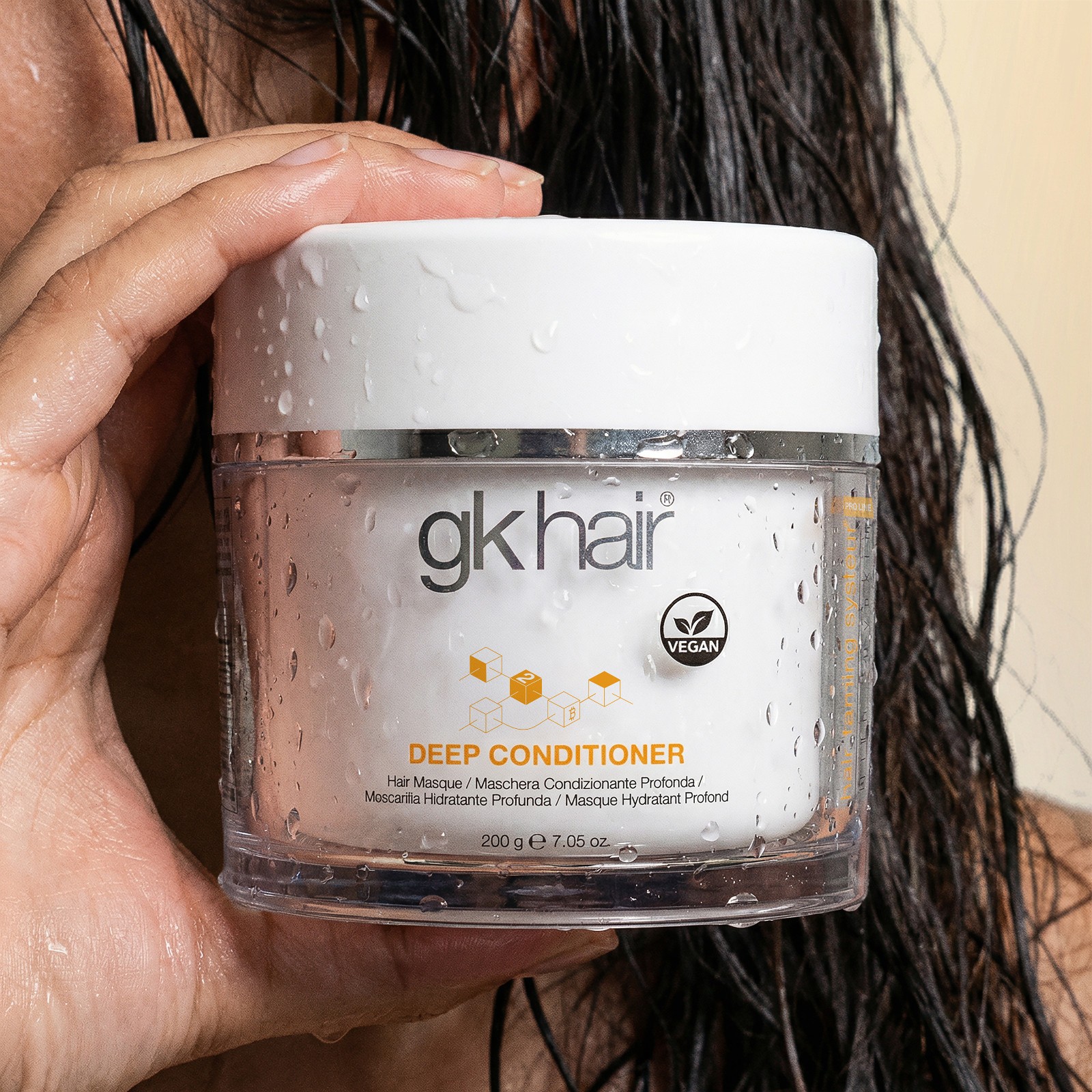 GK HAIR Deep Conditioner Intense Hydrating Repair Treatment Mask for Dry Damaged