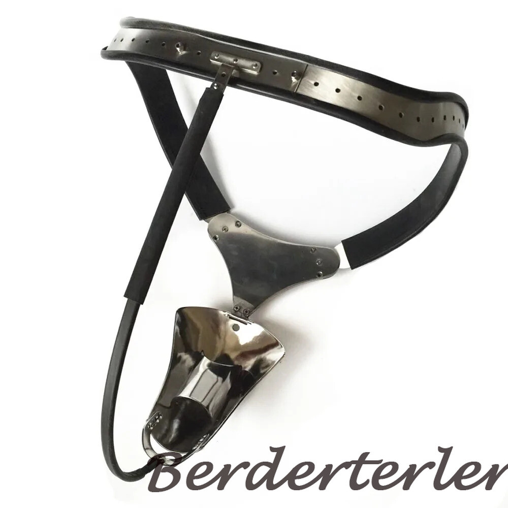 New Arrivals Male Stainless Steel T-back Chastity Belt Device Hole Underwear
