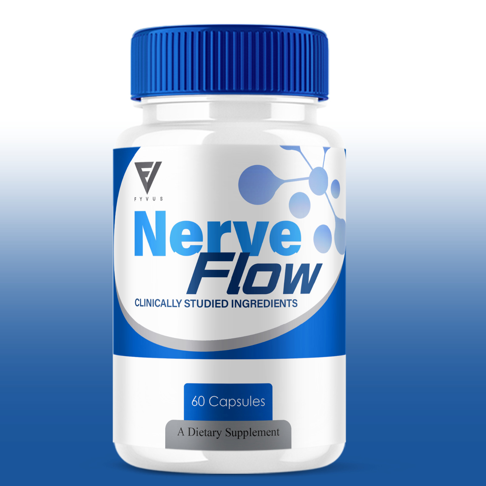 (5 Pack) Nerve Flow Nerve Support Supplement, NerveFlow Advanced (300 Capsules)