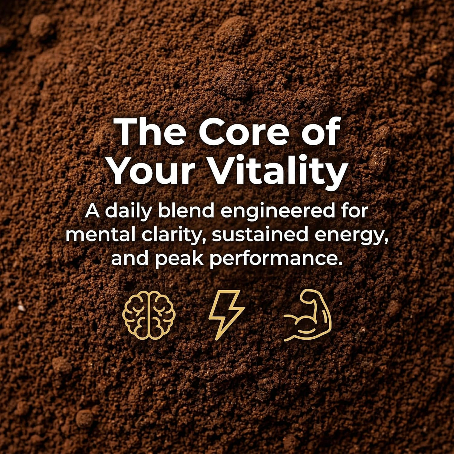 Balls n Brains Mushroom Coffee – Instant Coffee with Men’s Herbal Energy, Suppor