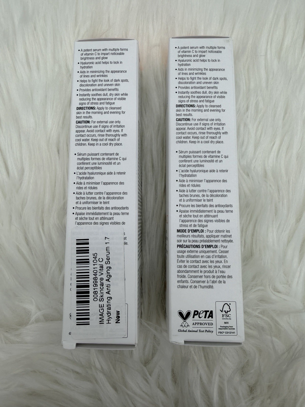 2X IMAGE Skincare VITAL C – Hyaluronic Acid Vitamin C 1.7oz Anti-Aging Serum NIB