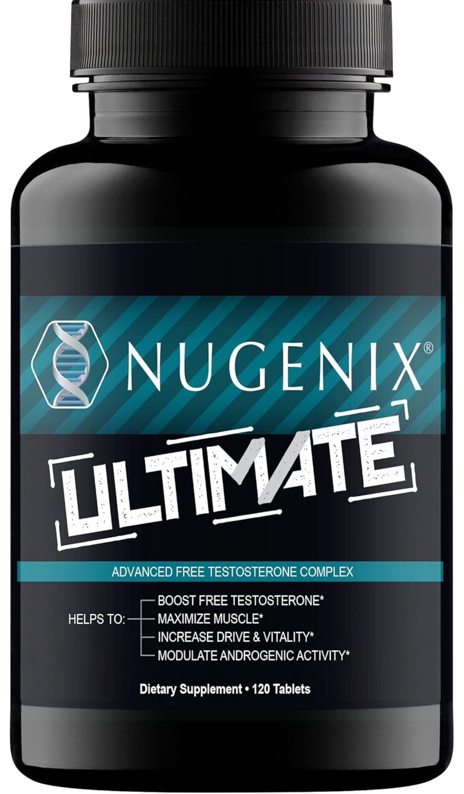 Nugenix Total-T Ultimate -Free and Total Testosterone Booster Supplement for Men