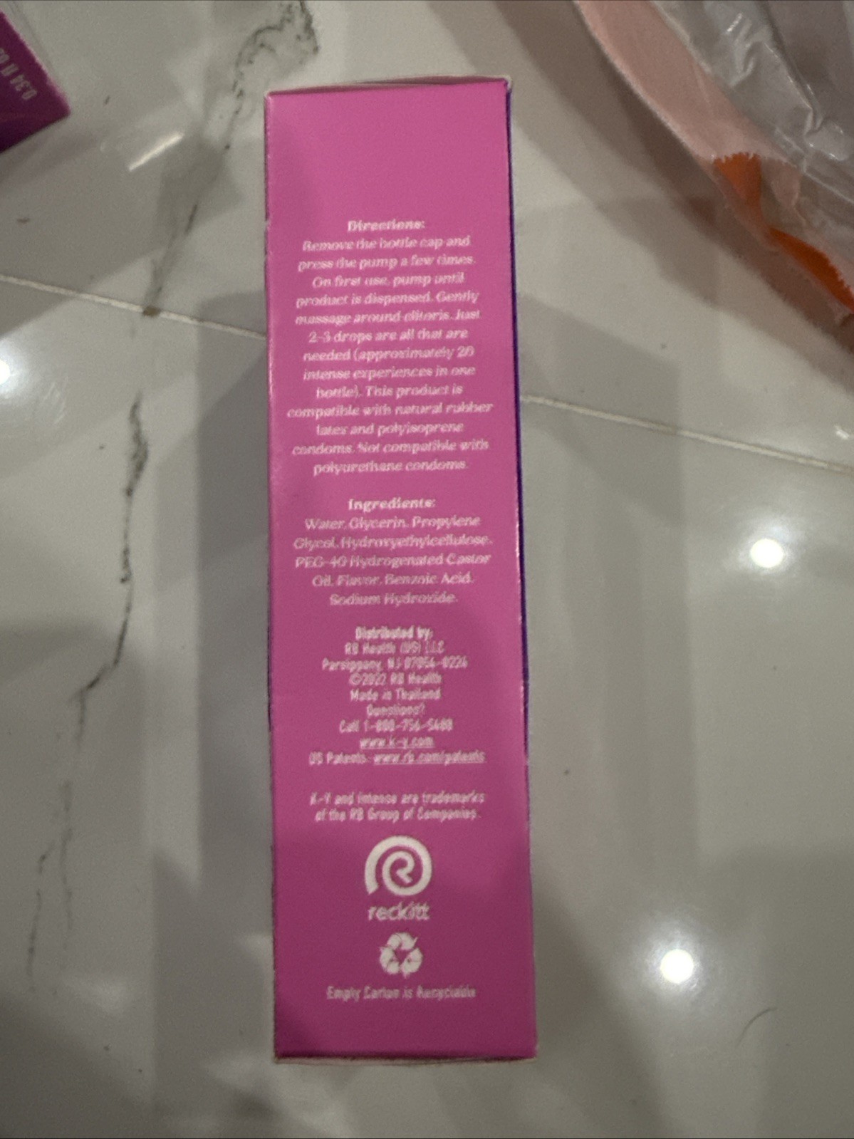 K-Y Intense Pleasure Gel Feminine Sexual Intensifier – 10ml Exp 12/25
