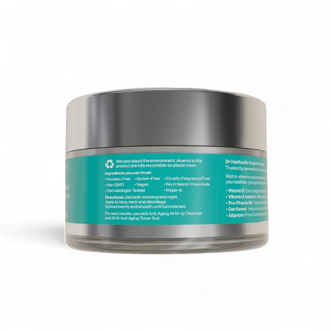 eb5 Intense Moisture Anti-Aging Face & Neck Cream with Retinol Vitamin E B5 –