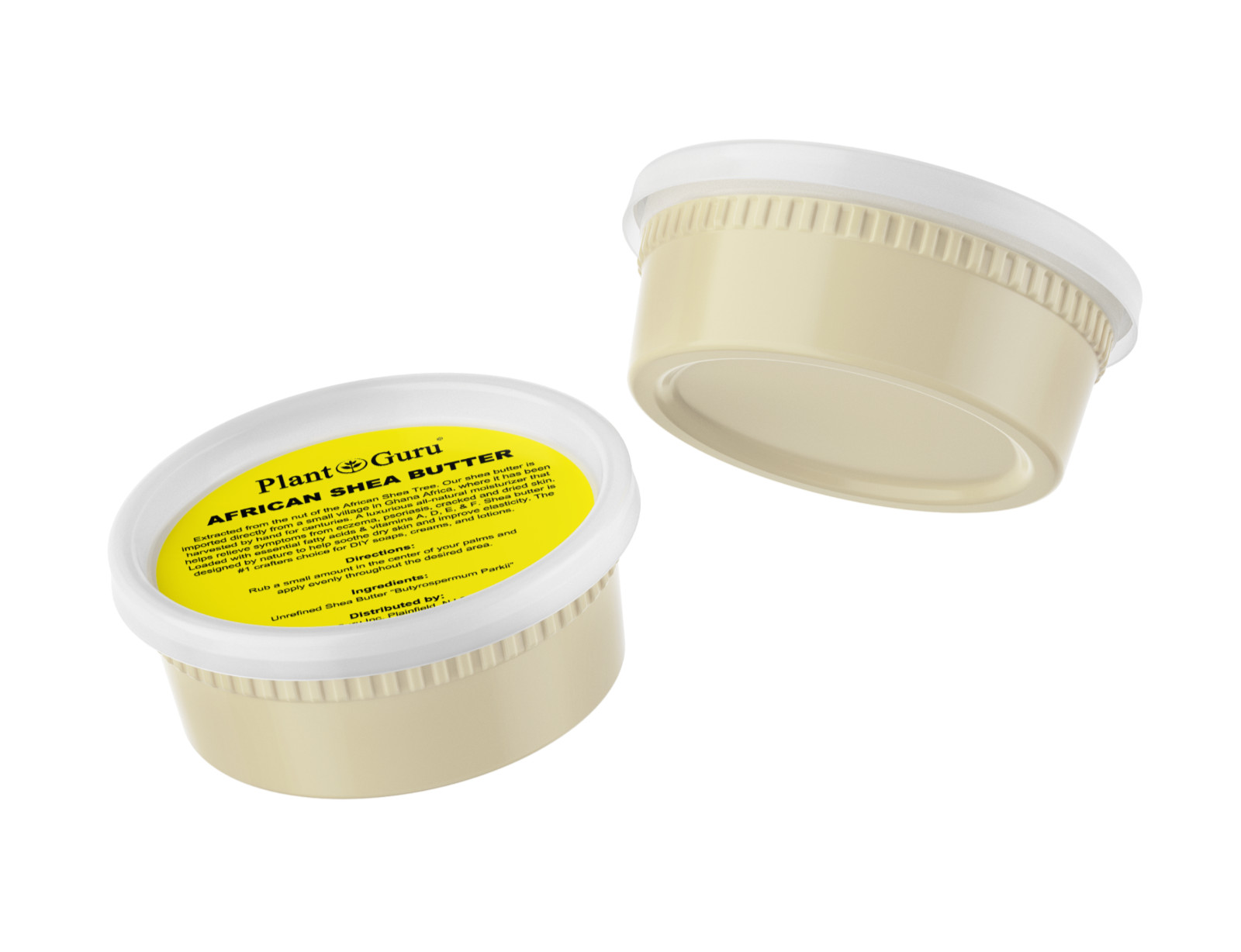 Raw African Shea Butter 8 oz. IVORY 100% Pure Organic Unrefined Natural Ghana