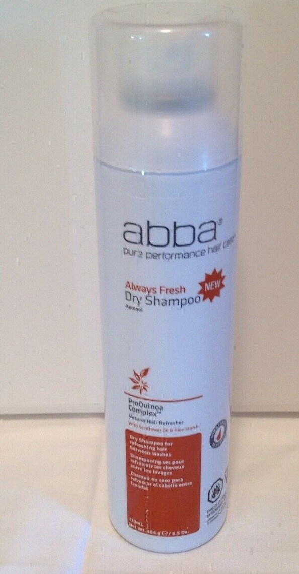 Abba Pure Performance Always Fresh Dry Shampoo 6.5 oz