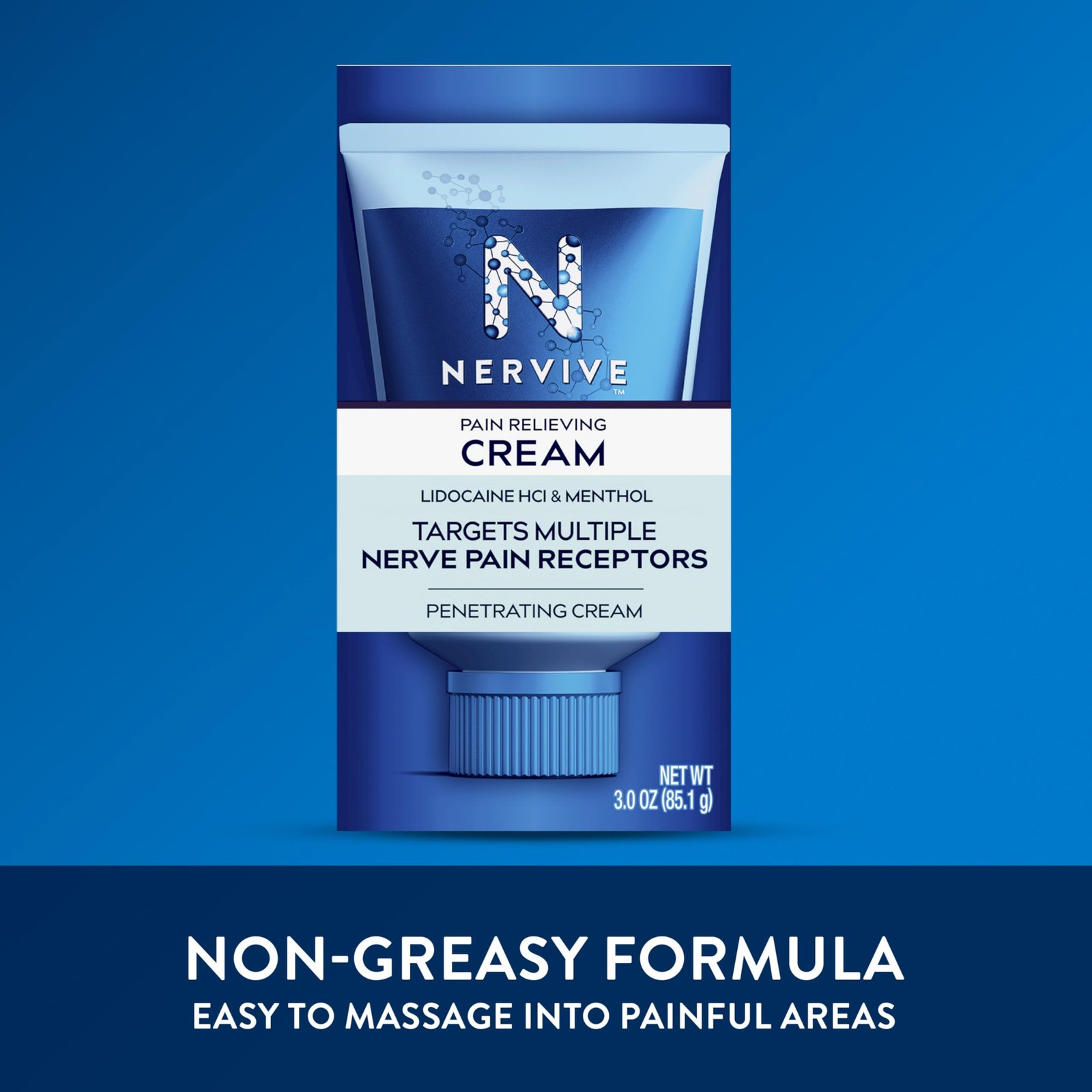 Nervive Pain Relieving Cream, Nervive Pain Relief, Max Strength Formula,…