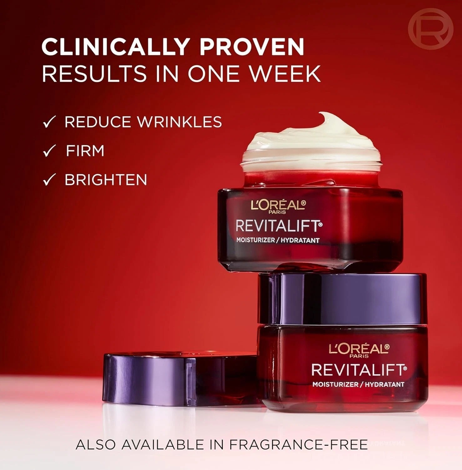 L’Oreal Paris Revitalift Triple Power Anti-Aging Face Moisturizer, Pro Retinol,