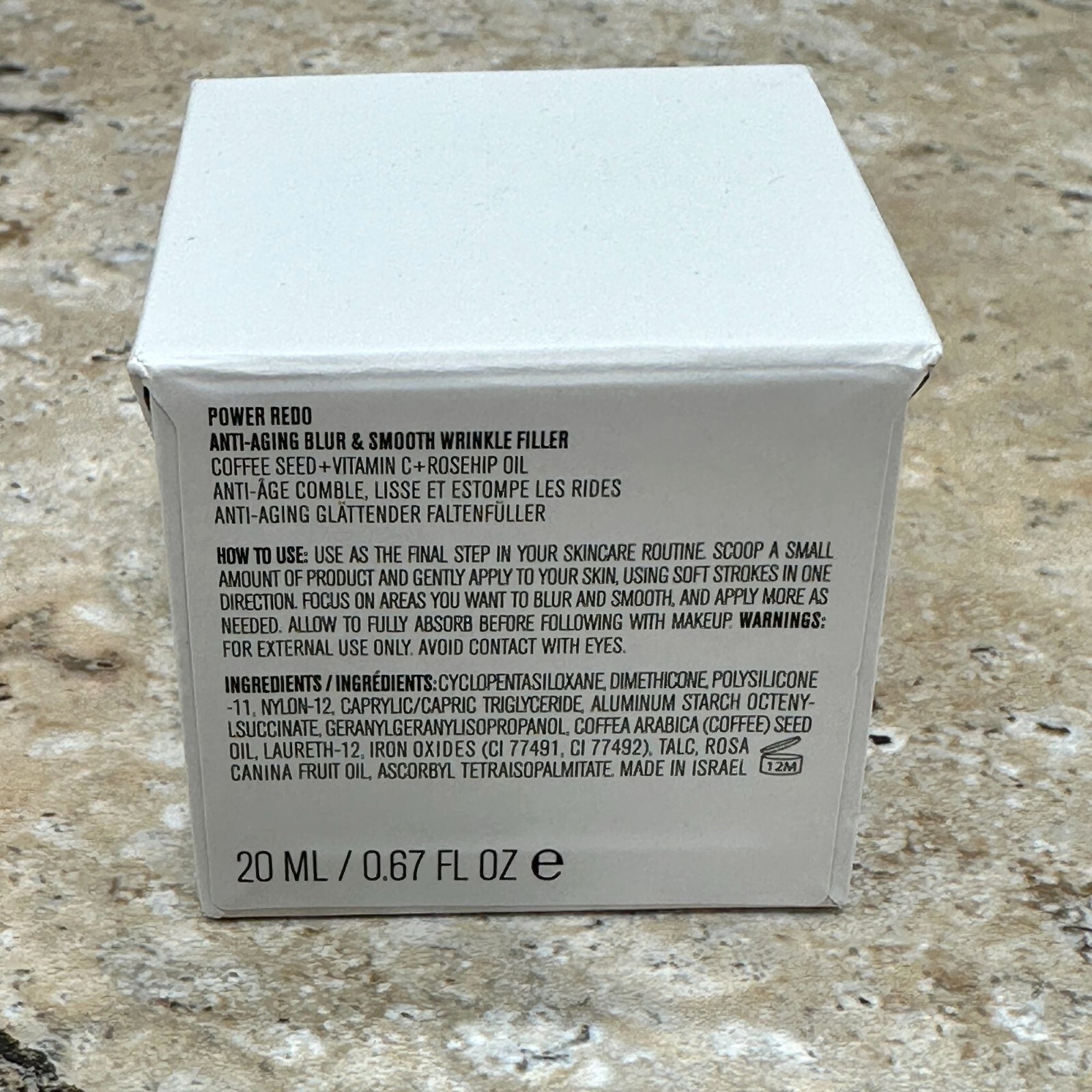 IL Makiag Power Redo Anti-Aging Blur And Smooth Wrinkle Filler 20 ML NIB