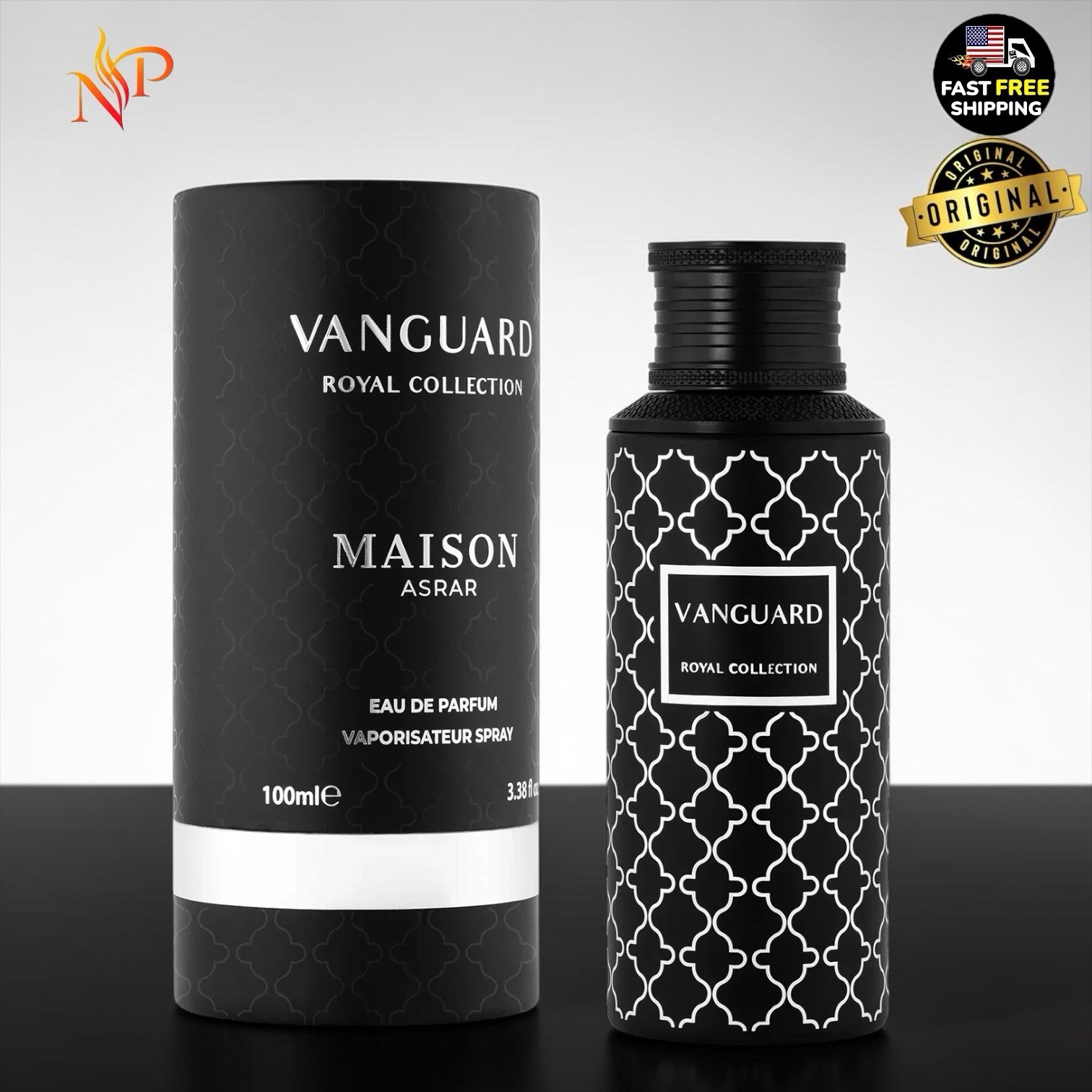 Vanguard Royal Collection By Maison Asrar Eau De Parfum 3.4fl Oz | Made In U.A.E