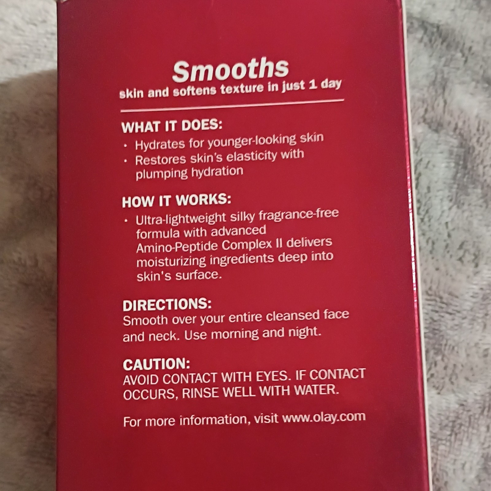 Olay Regenerist Serum Fragrance-Free Hydrating Anti-Aging Face/Neck 1.7oz