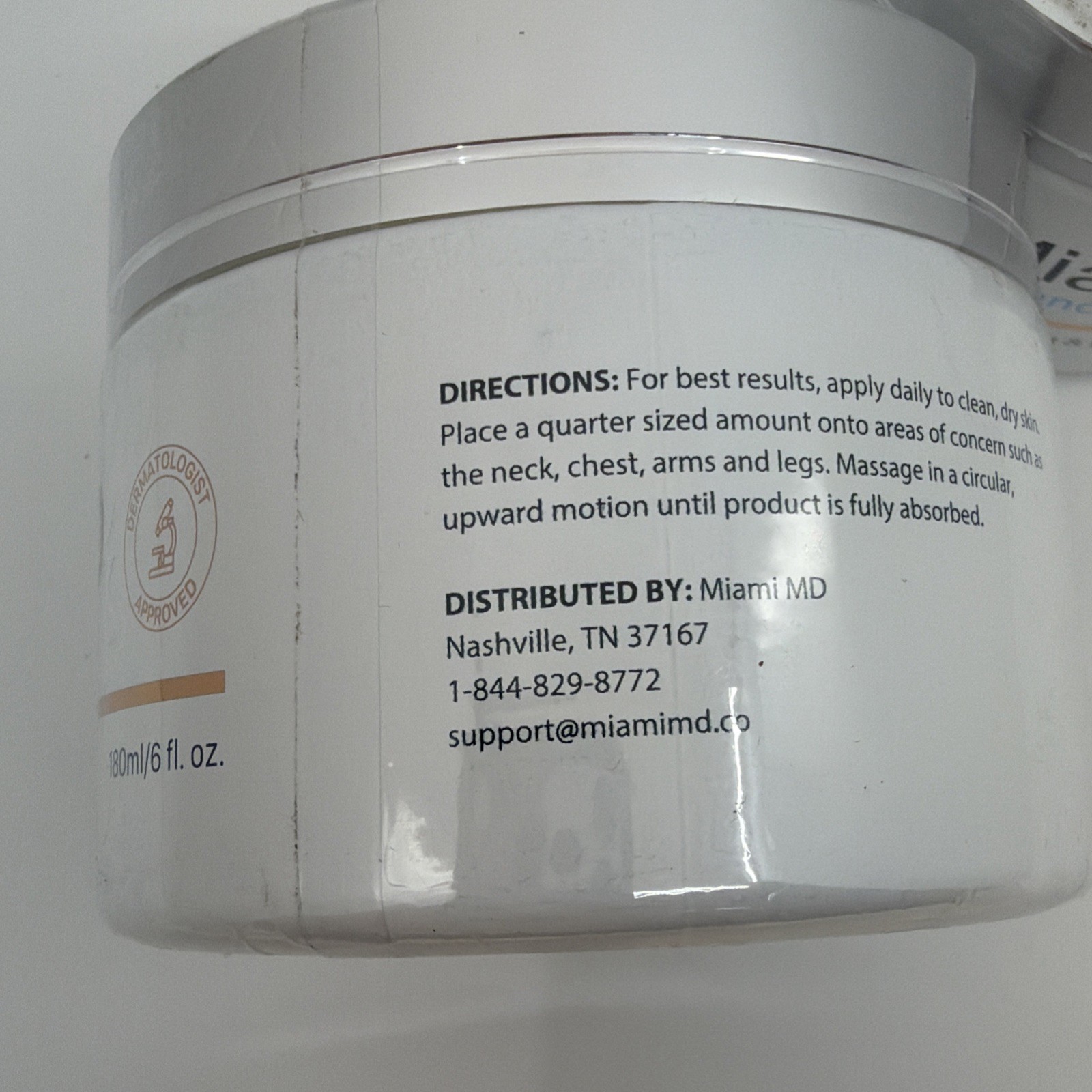 2 PACK 6oz MiamiMD (Miami MD) NEW ADVANCED CREPE FIX For Firming & Body Repair