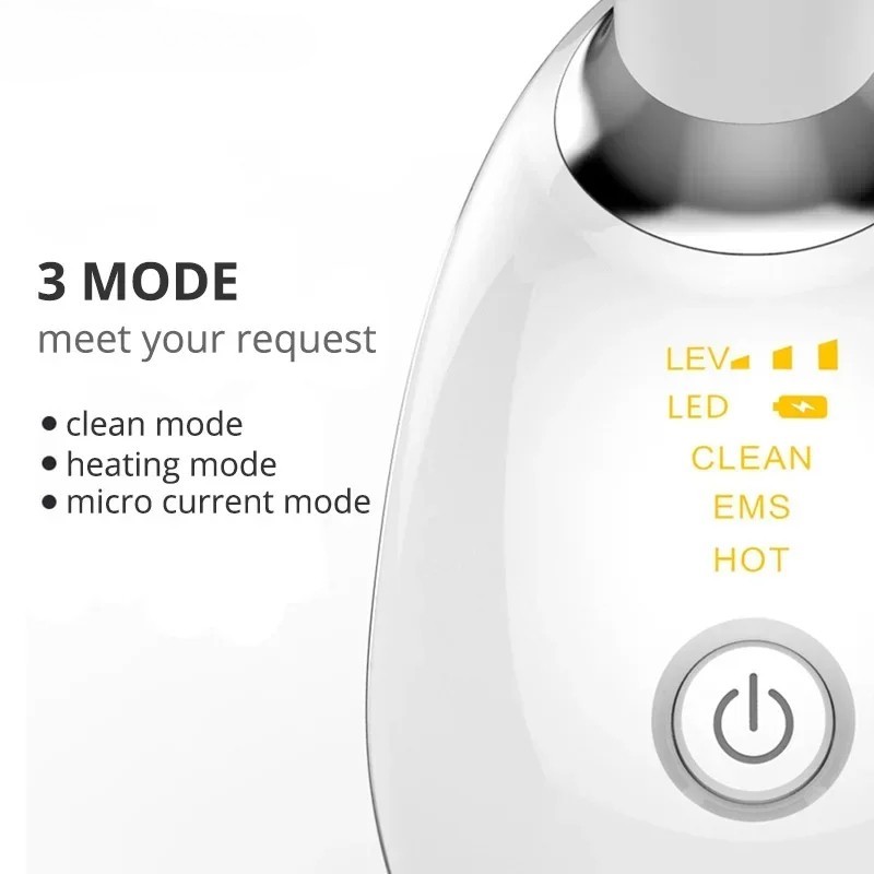 LED Neck Massager EMS Face Lifting Skin Tightening Anti Wrinkle Device